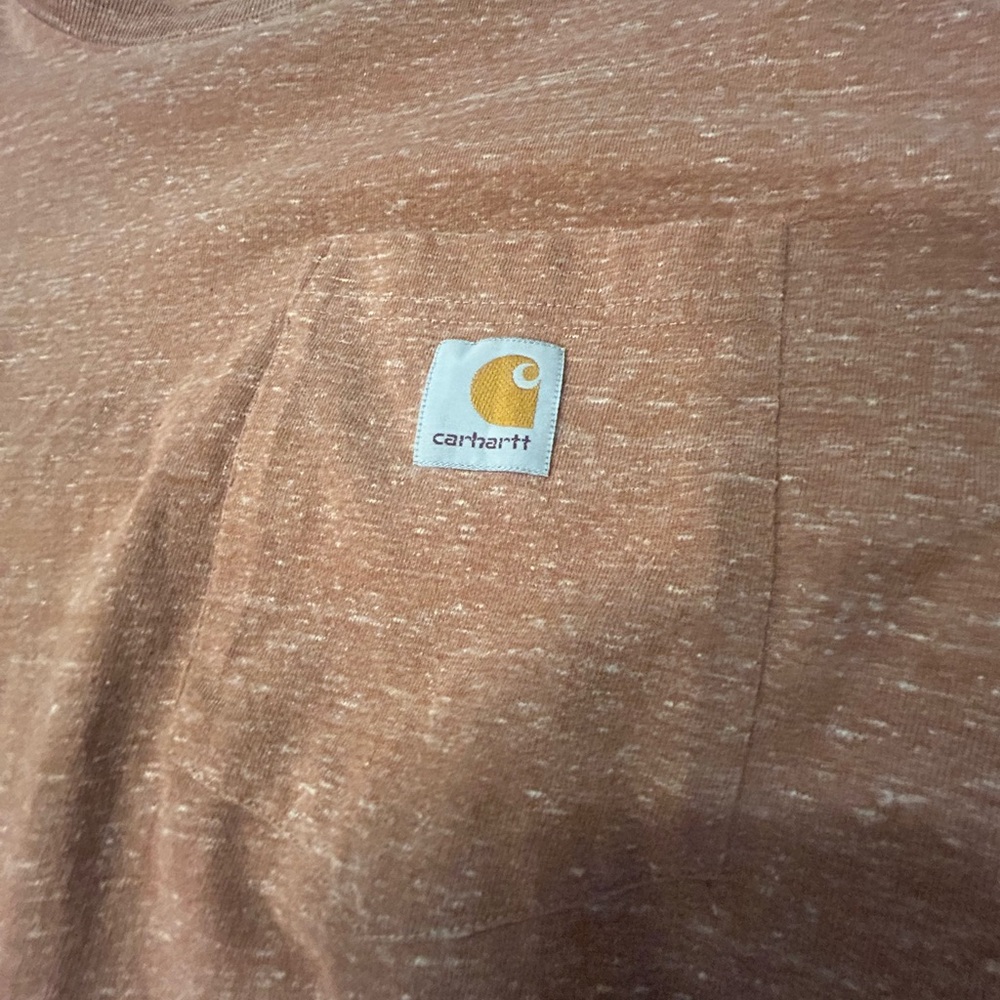 Carhartt Brown Pocket T-Shirt, Men’s size Medium
